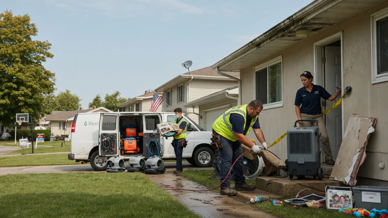 Water Damage Restoration in Midland, NC near me